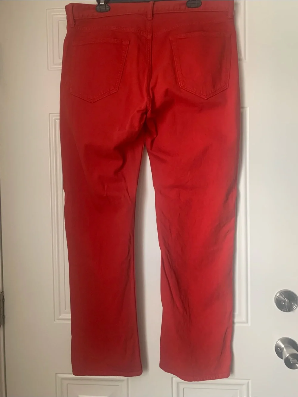 Banana Republic “Vintage Straight”  Jeans in Red Size 36x32